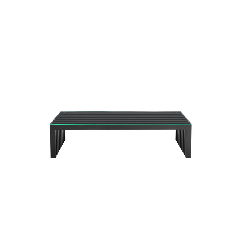 14" H x 55" L x 29.5" W, Black