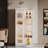 65"H Display Cabinet with 3-Color Sensor Light, 5-Tier Storage Cabinet for Home Office-123049152