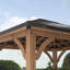 Backyard Discovery Barrington Cedar Wood Outdoor Patio Gazebo 3m X 3m (10ft X 10ft)
