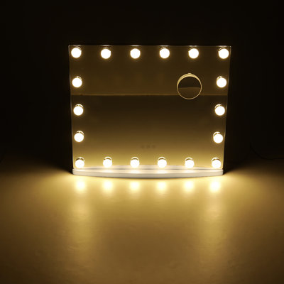 Rectangle Freestanding Makeup / Shaving Mirror
