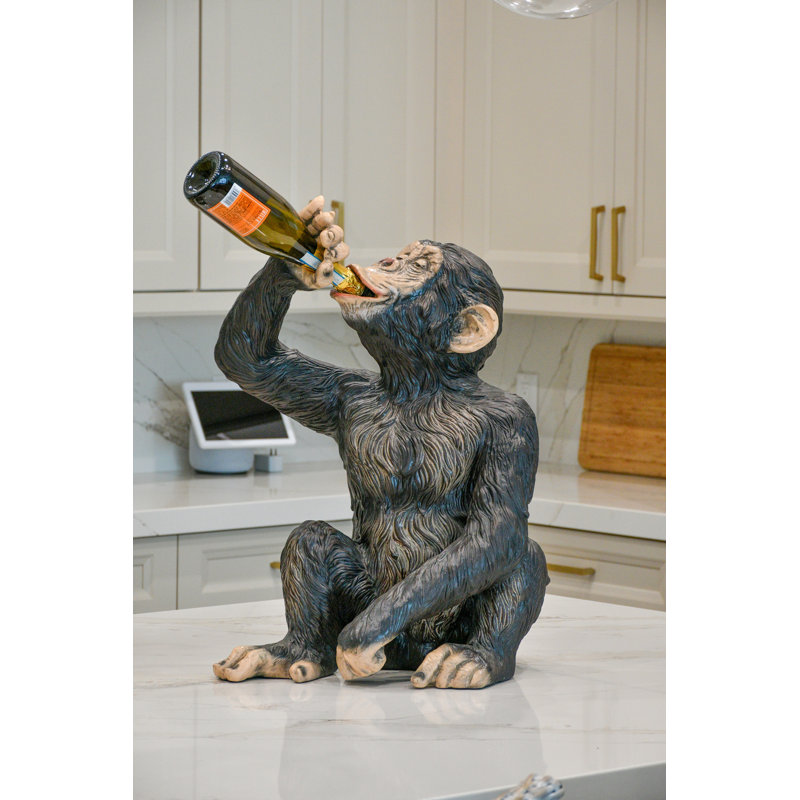 Kamm Tabletop Wine Bottle Rack in Black