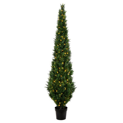 96'' Faux Foliage Tree in Pot
