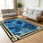 Sapphire Marble Gold carpet-easy to clean, machine-washable, soft and comfortable; suitable for door mats, kitchens, living rooms, bedrooms, corridors, and laundry areas. Easy to clean, durable carpet for home decoration.-1778398923