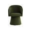 ETTA SWIVEL DINING ARMCHAIR - MOSS GREEN