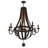 8 - Light Dimmable Empire Chandelier