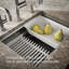 Prolific 23" x 17-3/4" x 10" Under-Mount Single-Bowl Kitchen Sink with Accessories