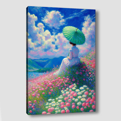 Peinture décorative sur toile
