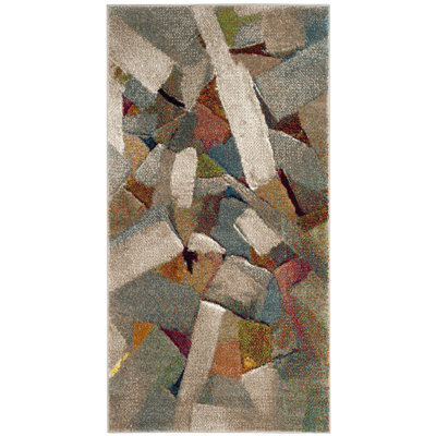 Geometric Shapes Area Rug