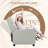 Push Back Recliner Chair Home Theatre Seating with Padded Seat