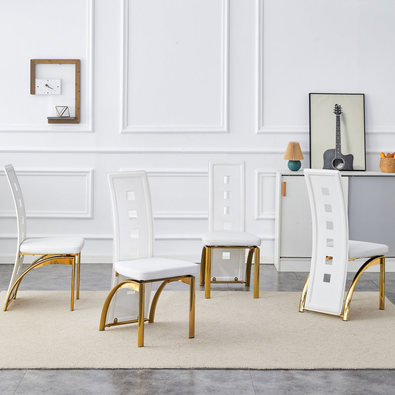 Ensemble de chaises de salle à manger 4 pièces Modern Modern