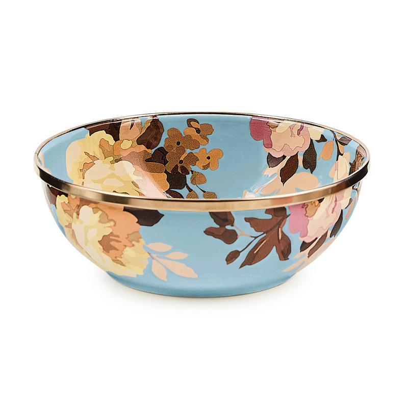 Wild Rose Everyday Bowl, Slate