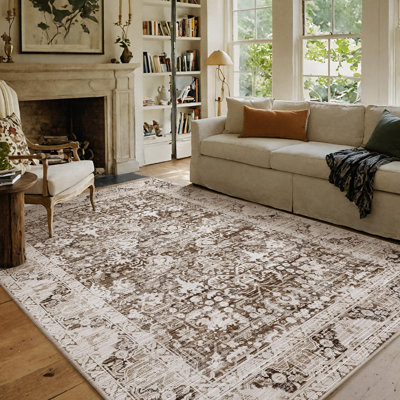 Annemone Machine Washable Oriental Rug