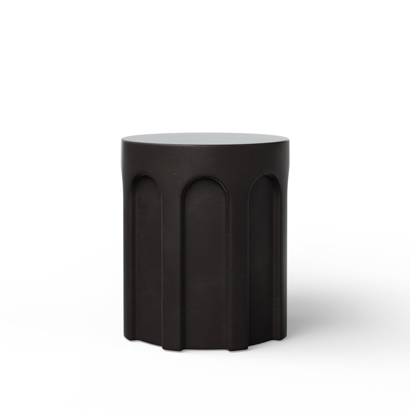 Mixx Garden Stool, Lava Brown