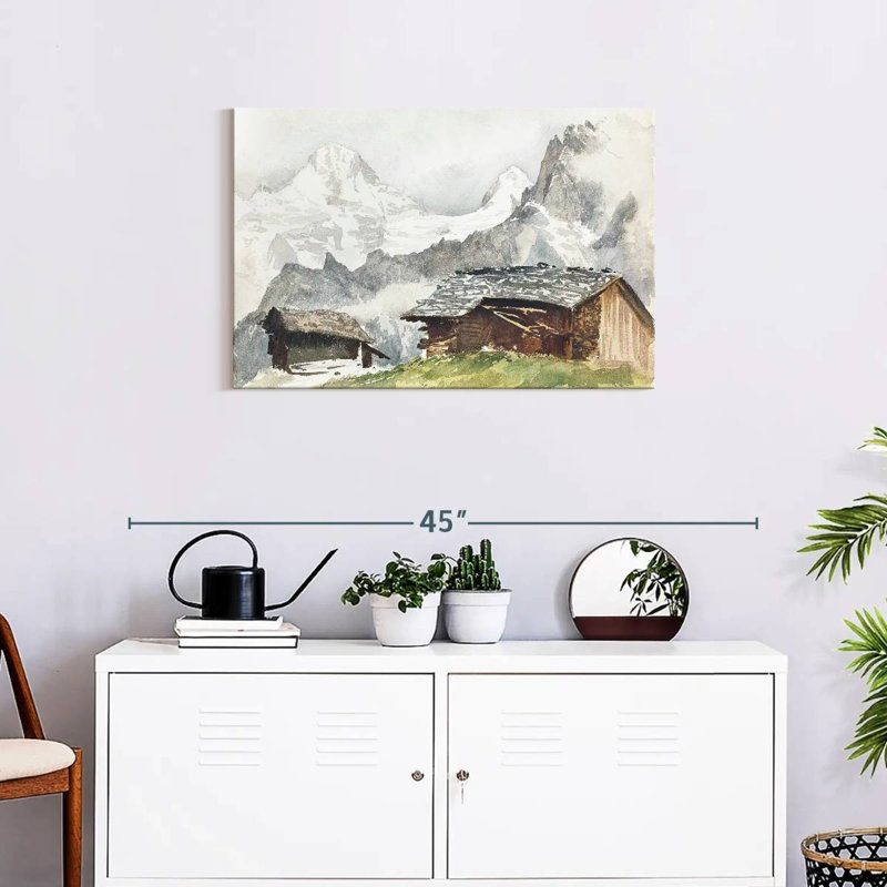 Lilith Chalets Breithorn Murren 1870, H 20 po x l 30 po