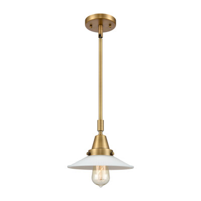 Luminaire suspendu conique à 1 lumière Cahaba