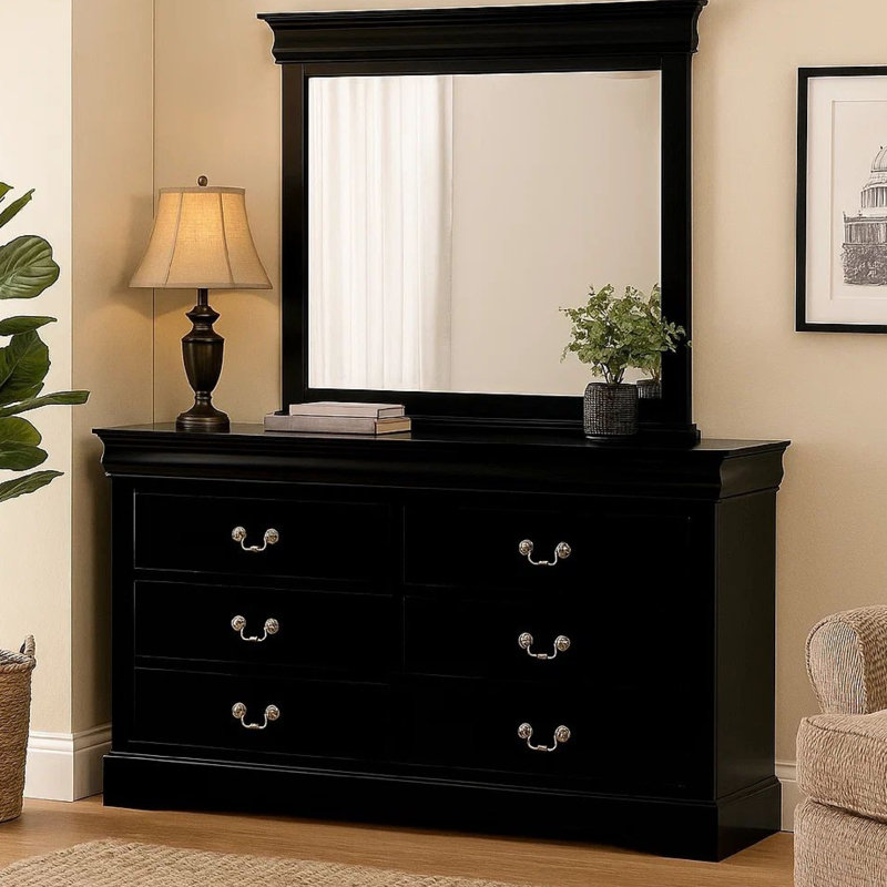 Commode anglaise 6 tiroirs Remi