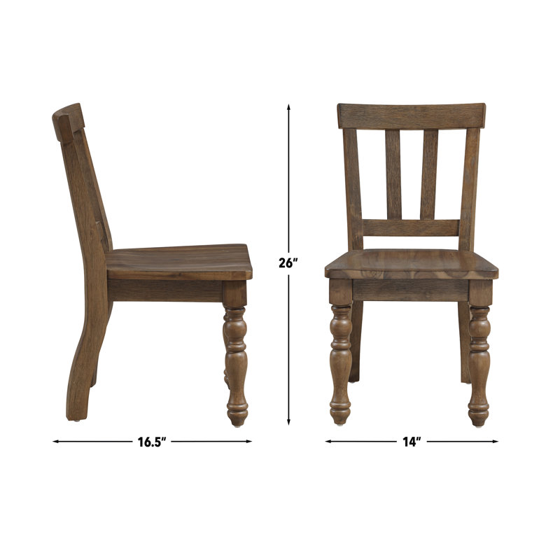 Chaise d'appoint en bois pour enfants Joanna