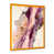 Toile avec cadre photo doré