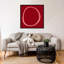 Red Circle par Alex Dunn - reproduction de cadre photo simple-190123164-186876330