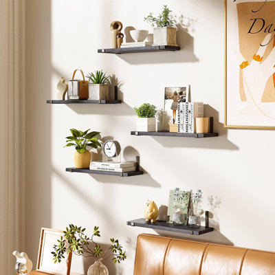 Riek 5 Piece Floating Shelf