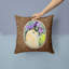 Coussin décoratif intérieur/extérieur golden retriever