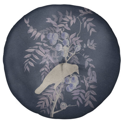 John James Audubon Reversible Throw Pillow
