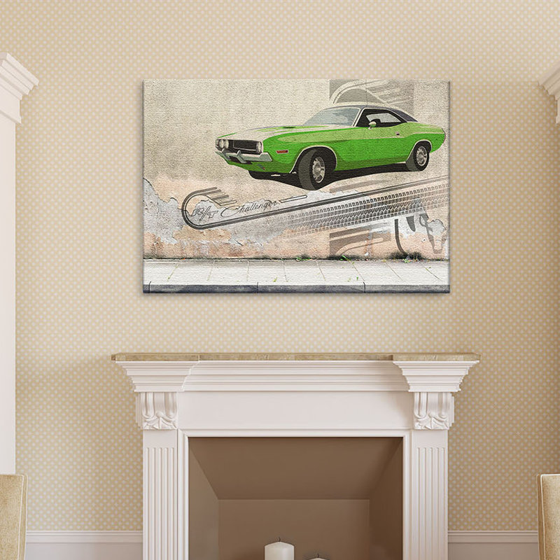 Challenger - Print, 100cm H x 150cm W x 4cm D