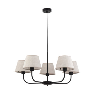 Severt 5 - Light Shaded Chandelier