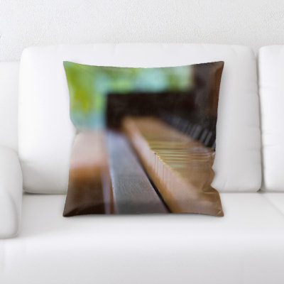 Coussin décoratif flou