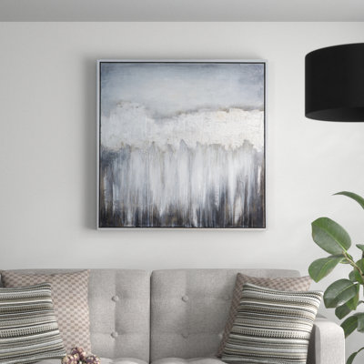 «Nightdusk», peinture acrylique sur toile tendue encadrée