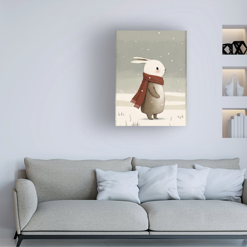 «Bilge Paksoylu Rabbit 2», reproduction sur toile, H 32 po x l 24 po x P 2 po