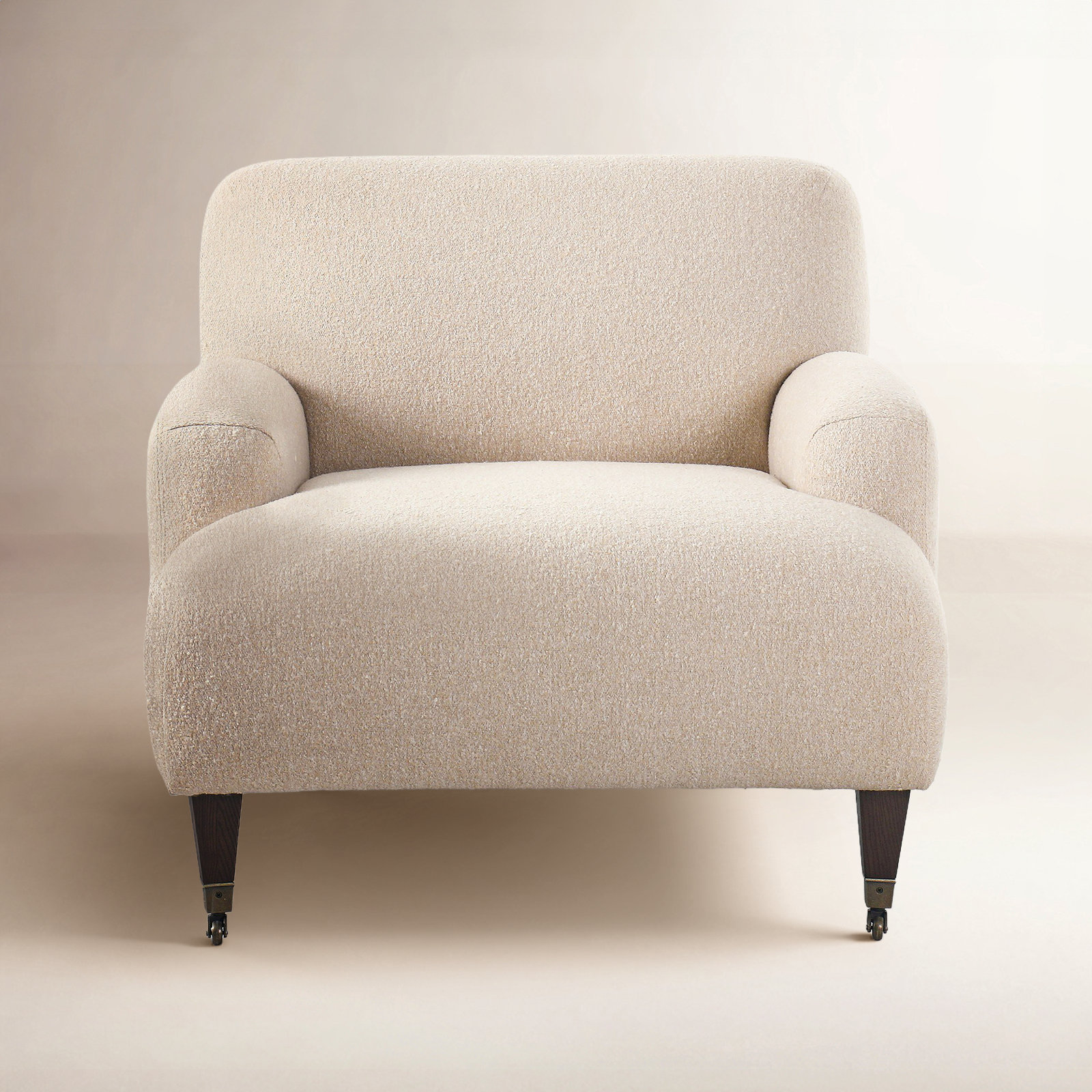 Amber Lewis x Four Hands Kent Armchair, Crete Sand Polypropylene/Olefin