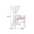 Beige Solid back side Chair(Set of 2)