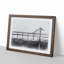 Oresund Bridge - Picture Frame Graphic Art Print-55733797-55733798