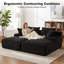Canapé surdimensionné 79 po avec méridienne 79 po-1066820718-1053890862