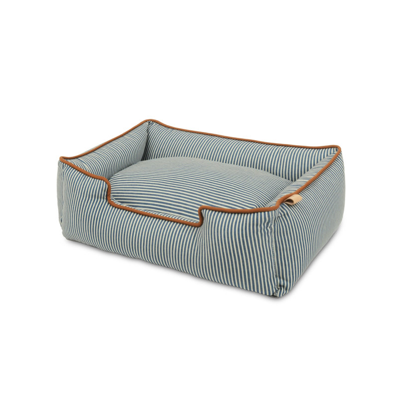 Lit pour chien Manhattan - Tribeca,  10 po H x 44 po L x 37 po P, Bleu clair