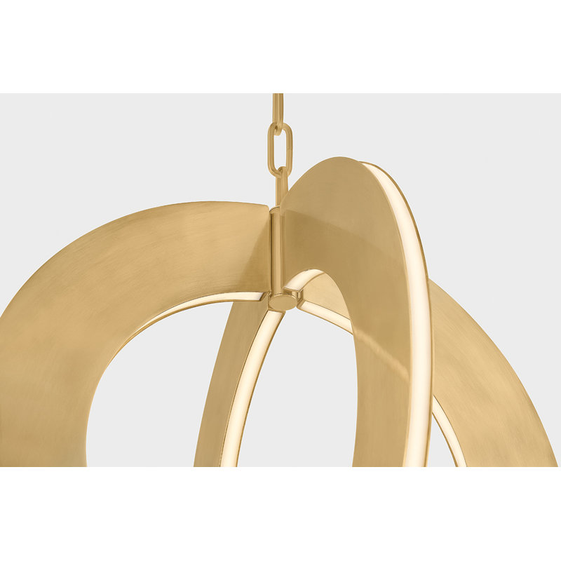 Samos Pendant in Vintage Brass