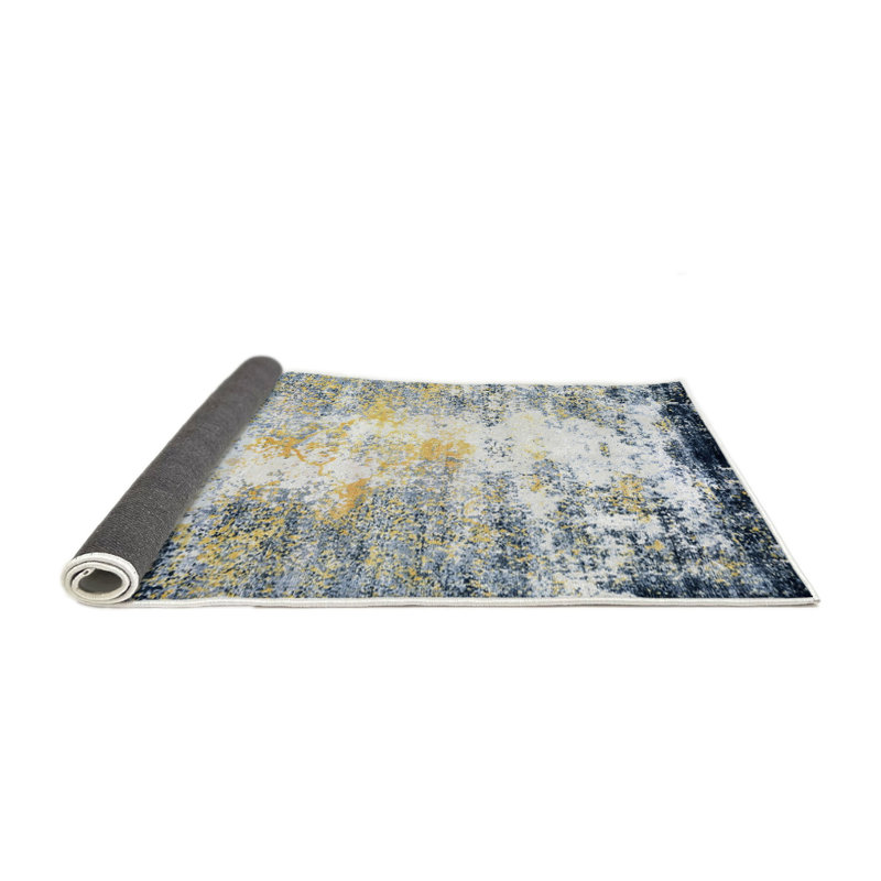 Tapis gris Jair, Rond 6 pi