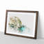Manarola in Italy Watercolour - Picture Frame Graphic Art Print-56739101-56739103