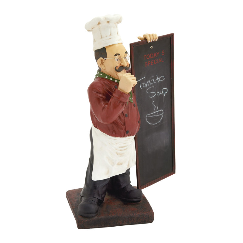 Tableau noir sur pied Chef Polystone