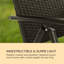 Foldable Outdoor Patio Dining Armchair-42115008