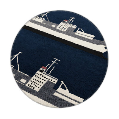 Tapis intérieur et extérieur gris Transport