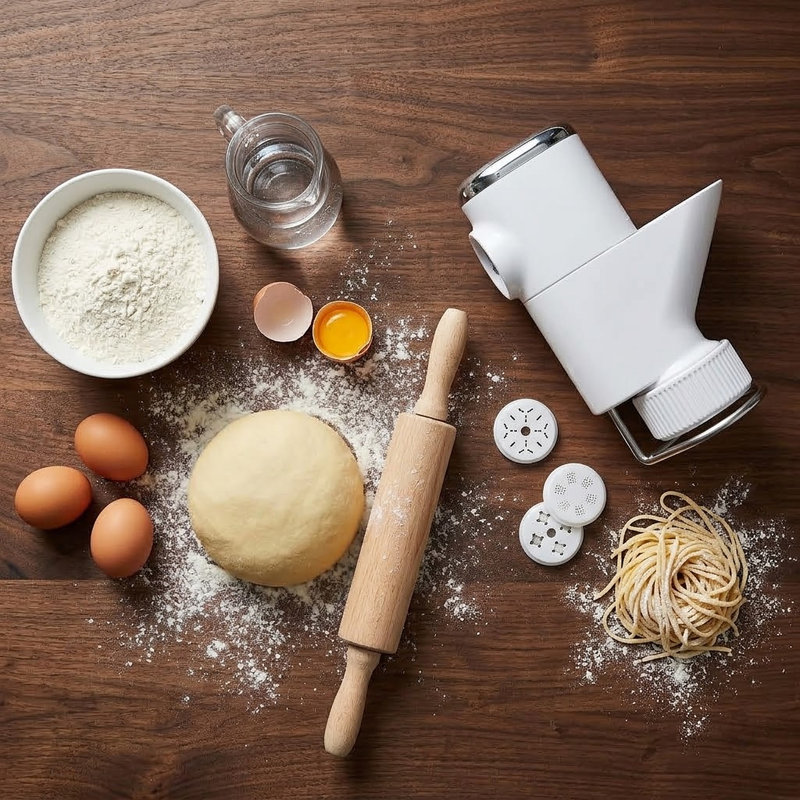 Teamson Select Piece Pasta Press Attachment Set