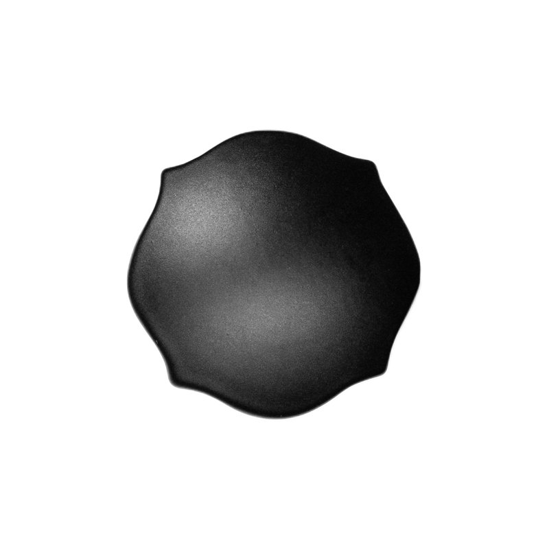 Trellis Collection Conical Knob  - 1-3/16 " Diameter Cabinet Knob - Traditional Hardware for Drawers & Cabinets, Matte Black