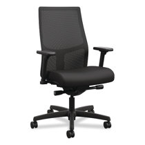  HON Prominent Mesh High-Back Task Chair, with Seat Glide and  Height-and Width-Adjustable Arms, Asynchronous Control, Black : Home &  Kitchen