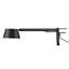 Lampe de bureau noire 4,06 po