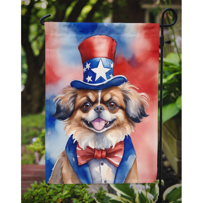 Drapeau patriotique du jardin américain, Tibetan Spaniel
