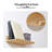 Najelly Wood Floating Shelf