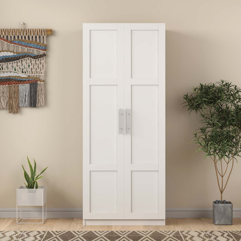 Exa Accent Cabinet, White