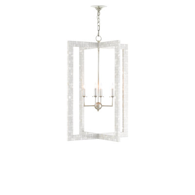 Lustre rectangulaire à 4 lumières Arietta